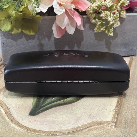 Ralph Lauren Eyeglasses Hard Case Black with Cleaning Cloth - Picture 6 of 13